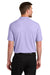 Port Authority K200/TLK200 Mens Wearever Signature Pique Short Sleeve Polo Shirt Bright Lavender Puprple Model Back