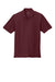 Port Authority K200/TLK200 Mens Wearever Signature Pique Short Sleeve Polo Shirt Burgundy Flat Front