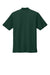 Port Authority K200/TLK200 Mens Wearever Signature Pique Short Sleeve Polo Shirt Dark Green Flat Back