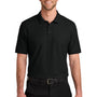 Port Authority Mens Wearever Signature Pique Short Sleeve Polo Shirt - Deep Black - COMING SOON