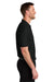 Port Authority K200/TLK200 Mens Wearever Signature Pique Short Sleeve Polo Shirt Deep Black Model Side