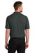Port Authority K200/TLK200 Mens Wearever Signature Pique Short Sleeve Polo Shirt Smoke Grey Model Back