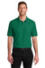 Port Authority K200/TLK200 Mens Wearever Signature Pique Short Sleeve Polo Shirt Kelly Green Model Front