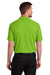 Port Authority K200/TLK200 Mens Wearever Signature Pique Short Sleeve Polo Shirt Lime Green Model Back