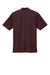 Port Authority K200/TLK200 Mens Wearever Signature Pique Short Sleeve Polo Shirt Maroon Flat Back