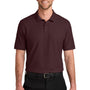 Port Authority Mens Wearever Signature Pique Short Sleeve Polo Shirt - Maroon - COMING SOON