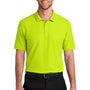 Port Authority Mens Wearever Signature Pique Short Sleeve Polo Shirt - Neon Yellow - COMING SOON