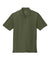 Port Authority K200/TLK200 Mens Wearever Signature Pique Short Sleeve Polo Shirt Olive Drab Green Flat Front