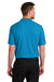 Port Authority K200/TLK200 Mens Wearever Signature Pique Short Sleeve Polo Shirt Parcel Blue Model Back