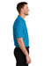 Port Authority K200/TLK200 Mens Wearever Signature Pique Short Sleeve Polo Shirt Parcel Blue Model Side