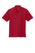 Port Authority K200/TLK200 Mens Wearever Signature Pique Short Sleeve Polo Shirt Red Flat Front