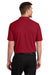 Port Authority K200/TLK200 Mens Wearever Signature Pique Short Sleeve Polo Shirt Rich Red Model Back