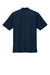 Port Authority K200/TLK200 Mens Wearever Signature Pique Short Sleeve Polo Shirt River Navy Blue Flat Back