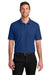 Port Authority K200/TLK200 Mens Wearever Signature Pique Short Sleeve Polo Shirt Royal Blue Model Front