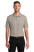 Port Authority K200/TLK200 Mens Wearever Signature Pique Short Sleeve Polo Shirt Sahara Model Front