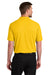 Port Authority K200/TLK200 Mens Wearever Signature Pique Short Sleeve Polo Shirt Sunflower Yellow Model Back