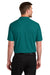 Port Authority K200/TLK200 Mens Wearever Signature Pique Short Sleeve Polo Shirt Teal Green Model Back