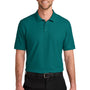 Port Authority Mens Wearever Signature Pique Short Sleeve Polo Shirt - Teal Green - COMING SOON