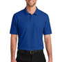 Port Authority Mens Wearever Signature Pique Short Sleeve Polo Shirt - True Royal Blue - COMING SOON
