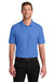 Port Authority K200/TLK200 Mens Wearever Signature Pique Short Sleeve Polo Shirt Ultramarine Blue Model Front