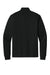 Port Authority K210 Mens Wearever Signature Double Pique 1/4 Zip Sweatshirt Deep Black Flat Back