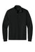Port Authority K210 Mens Wearever Signature Double Pique 1/4 Zip Sweatshirt Deep Black Flat Front