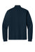 Port Authority K210 Mens Wearever Signature Double Pique 1/4 Zip Sweatshirt River Navy Blue Flat Back