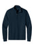 Port Authority K210 Mens Wearever Signature Double Pique 1/4 Zip Sweatshirt River Navy Blue Flat Front