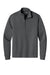 Port Authority K210 Mens Wearever Signature Double Pique 1/4 Zip Sweatshirt Storm Grey Flat Front