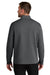 Port Authority K210 Mens Wearever Signature Double Pique 1/4 Zip Sweatshirt Storm Grey Model Back