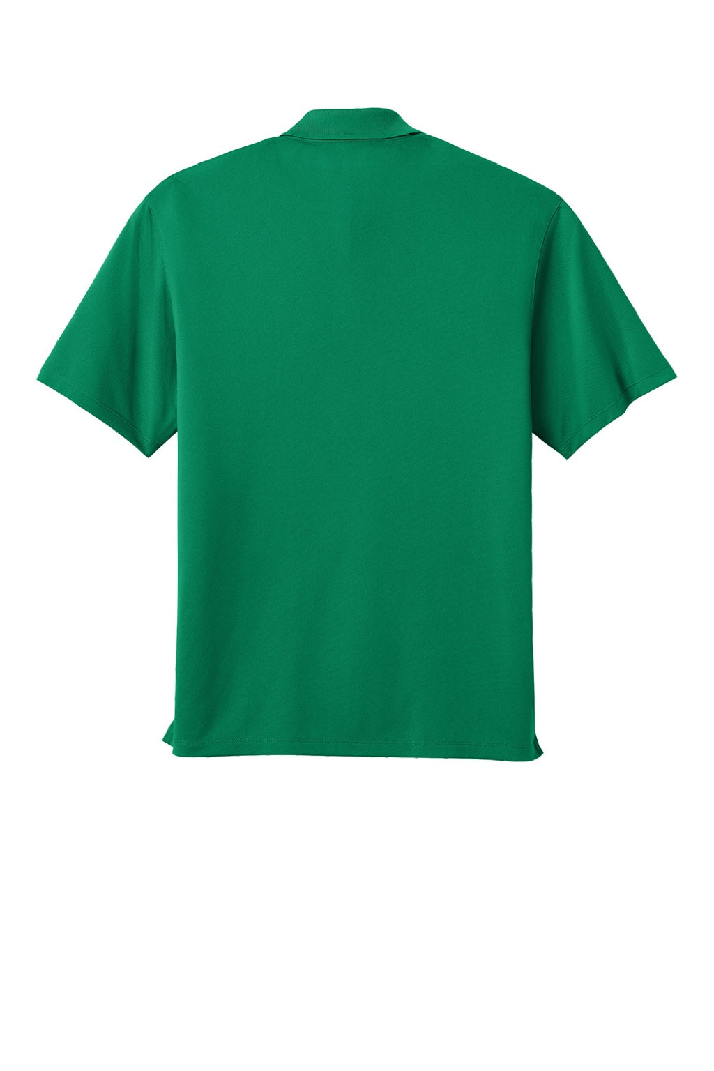 Port Authority K240 Mens Wearever Moisture Wicking Pique Short Sleeve Polo Shirt Bright Kelly Green Flat Back