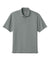 Port Authority K240 Mens Wearever Moisture Wicking Pique Short Sleeve Polo Shirt Gusty Grey Flat Front