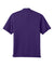 Port Authority K240 Mens Wearever Moisture Wicking Pique Short Sleeve Polo Shirt Prism Purple Flat Back
