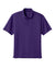 Port Authority K240 Mens Wearever Moisture Wicking Pique Short Sleeve Polo Shirt Prism Purple Flat Front