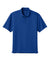 Port Authority K240 Mens Wearever Moisture Wicking Pique Short Sleeve Polo Shirt True Royal Blue Flat Front
