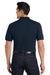 Port Authority K420P Mens Shrink Resistant Short Sleeve Polo Shirt w/ Pocket Navy Blue Model Back