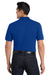 Port Authority K420P Mens Shrink Resistant Short Sleeve Polo Shirt w/ Pocket Royal Blue Model Back