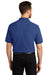 Port Authority K420/TLK420 Mens Shrink Resistant Short Sleeve Polo Shirt Royal Blue Model Back
