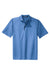 Sport-Tek K467 Mens Dri-Mesh Moisture Wicking Short Sleeve Polo Shirt Blueberry/Navy Blue Flat Front