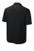 Sport-Tek K469/TK469 Mens Dri-Mesh Moisture Wicking Short Sleeve Polo Shirt Black Flat Back