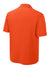 Sport-Tek K469/TK469 Mens Dri-Mesh Moisture Wicking Short Sleeve Polo Shirt Bright Orange Flat Back