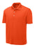 Sport-Tek K469/TK469 Mens Dri-Mesh Moisture Wicking Short Sleeve Polo Shirt Bright Orange Flat Front