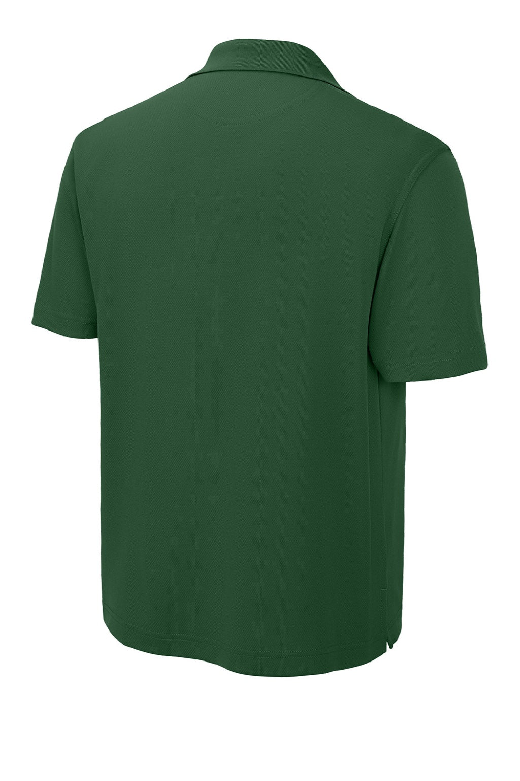 Sport-Tek K469/TK469 Mens Dri-Mesh Moisture Wicking Short Sleeve Polo Shirt Forest Green Flat Back