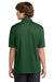 Sport-Tek K469/TK469 Mens Dri-Mesh Moisture Wicking Short Sleeve Polo Shirt Forest Green Model Back