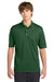 Sport-Tek K469/TK469 Mens Dri-Mesh Moisture Wicking Short Sleeve Polo Shirt Forest Green Model Front