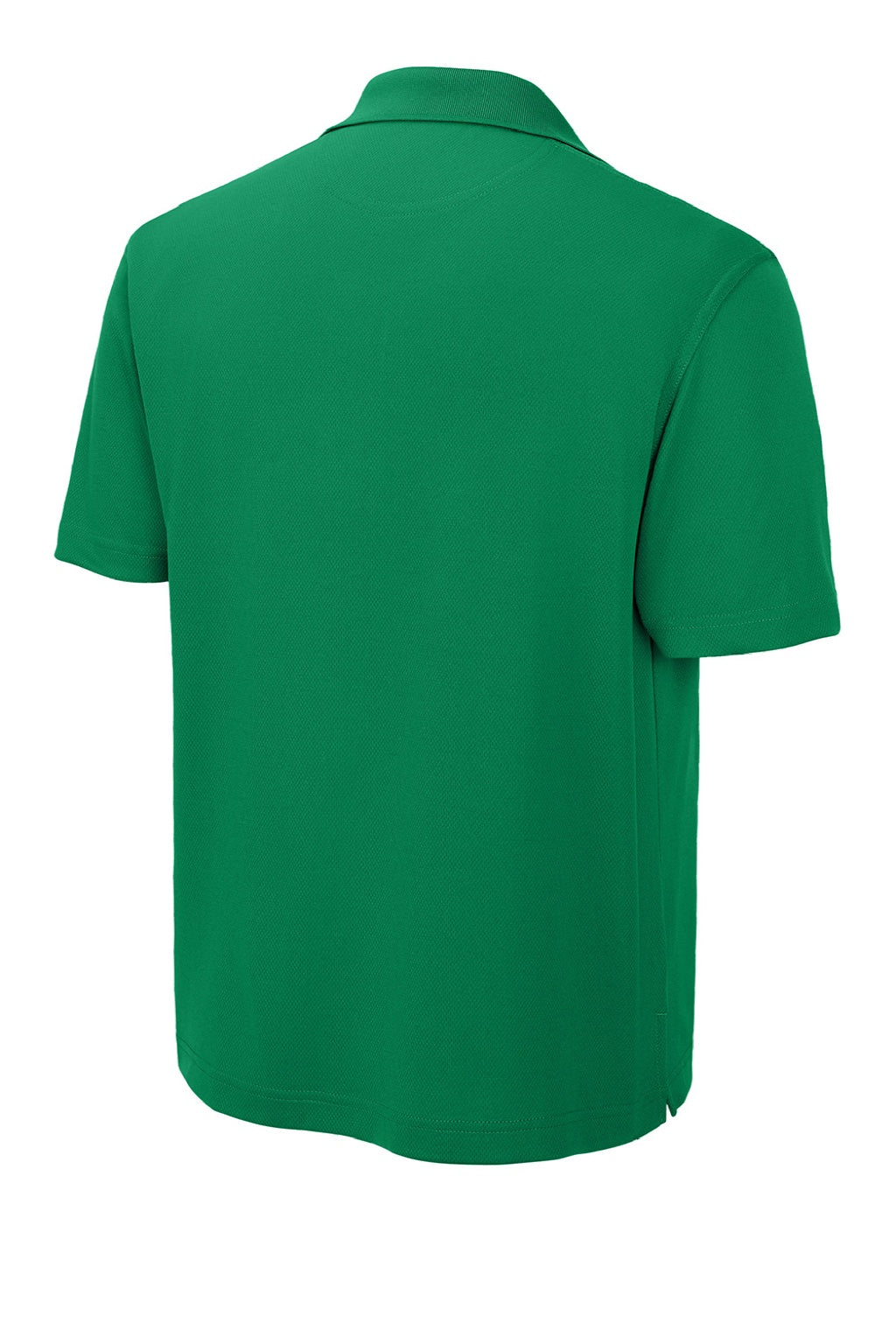 Sport-Tek K469/TK469 Mens Dri-Mesh Moisture Wicking Short Sleeve Polo Shirt Kelly Green Flat Back