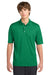 Sport-Tek K469/TK469 Mens Dri-Mesh Moisture Wicking Short Sleeve Polo Shirt Kelly Green Model Front