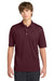 Sport-Tek K469/TK469 Mens Dri-Mesh Moisture Wicking Short Sleeve Polo Shirt Maroon Model Front
