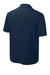 Sport-Tek K469/TK469 Mens Dri-Mesh Moisture Wicking Short Sleeve Polo Shirt Navy Blue Flat Back