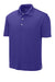 Sport-Tek K469/TK469 Mens Dri-Mesh Moisture Wicking Short Sleeve Polo Shirt Purple Flat Front